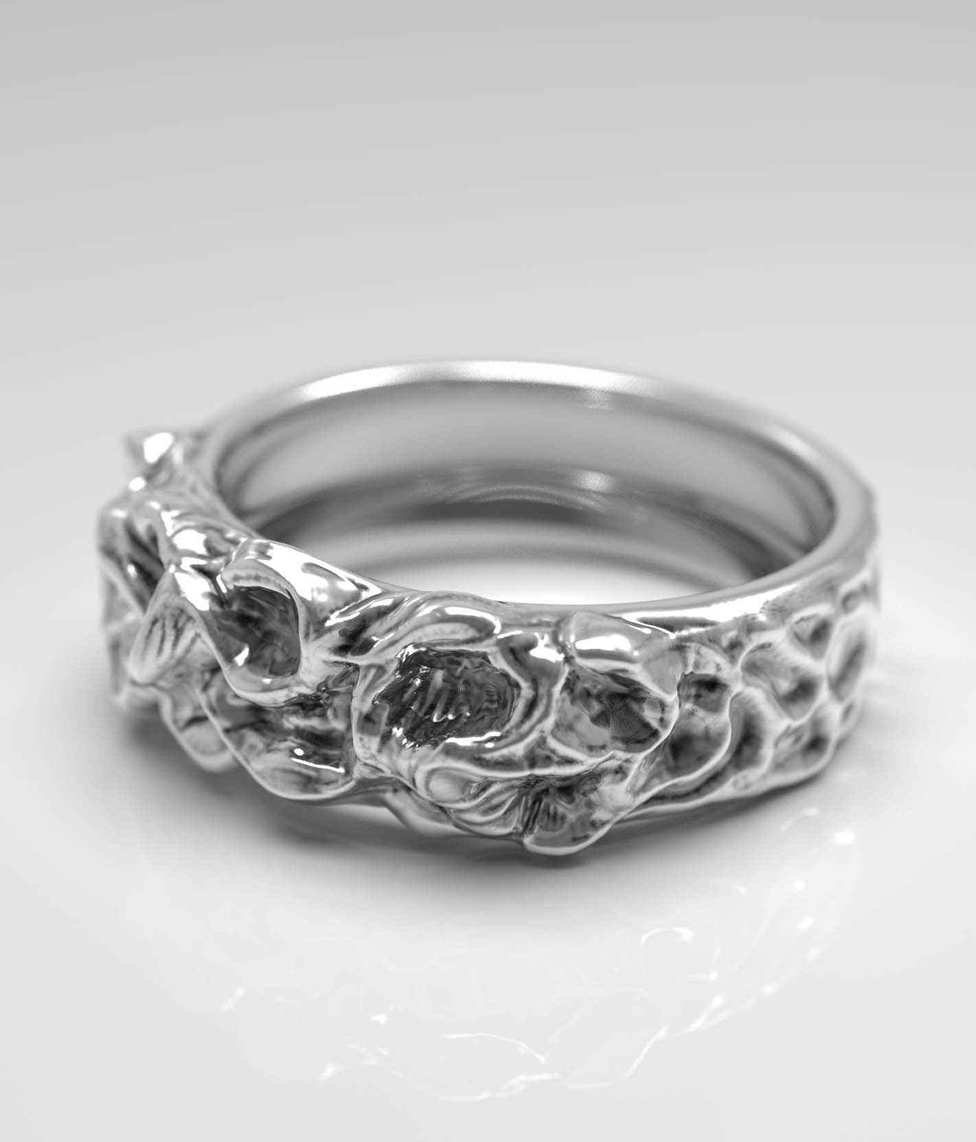 Code : R	1	3	3	0	1 </br> Organic texture Ring (Abstraction)