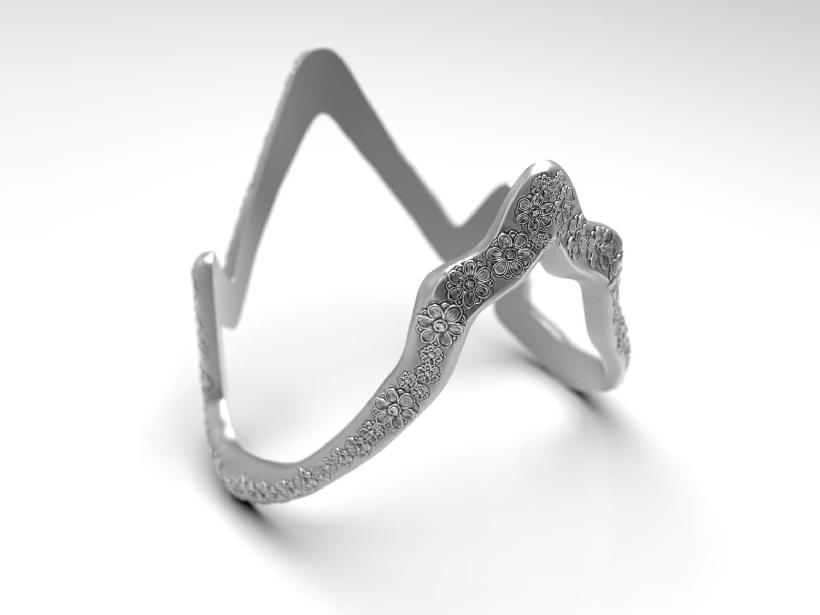 Code : R	1	3	2	0	1 </br> Abstract Curved Ring (Abstraction)