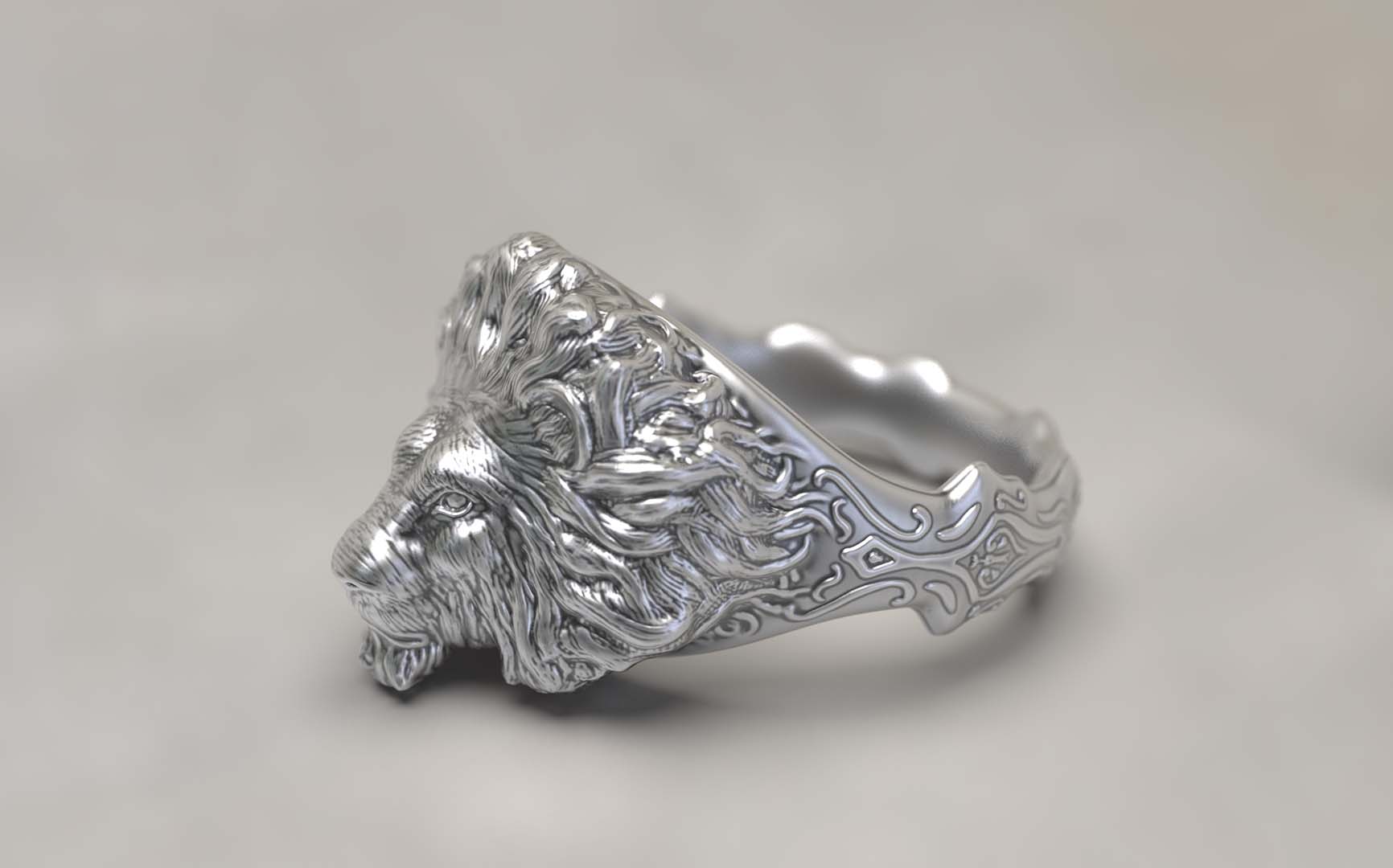 Code : R	1	1	3	0	1 </br> Lion Ring